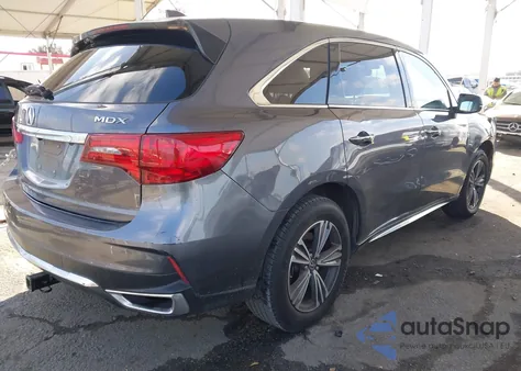 2018 Acura Mdx z USA, uszkodzony, nr VIN 5J8YD3H34JL005596